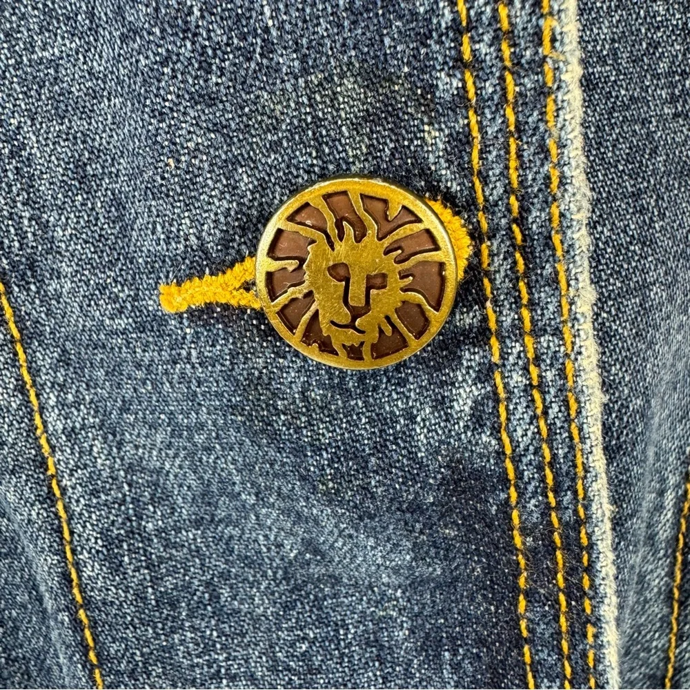 Anne Klein vintage denim tailored denim blazer, Bloomingdale’s y2kSz 6 Petite - Picture 6 of 17